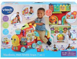 VTECH - MAXILOCO, MON TROTTI TRAIN 4 EN 1 (MAXI TROTTI)